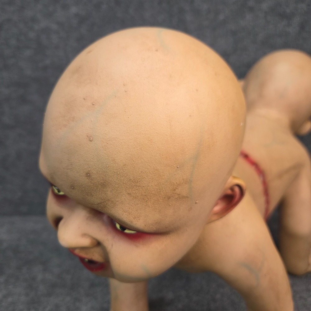 Halloween Prop Zombie Babies SPIRIT‎ 2018 Conjoined Twins Doug & Phil Degrave - Picture 7 of 12